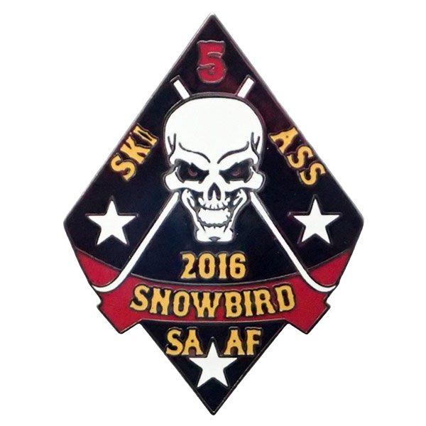 Snowbird Skiing Team Enamel Pin Snowbird Skiing Team Enamel Pin
