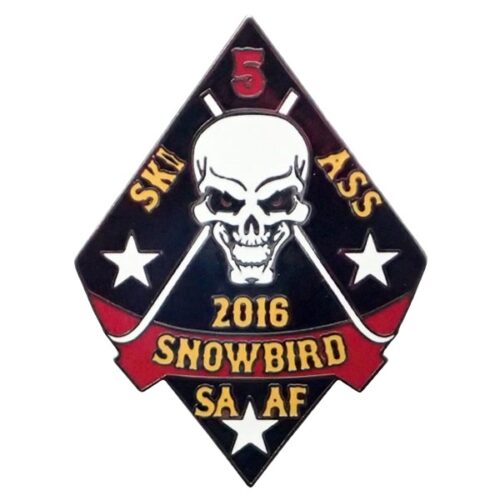 Custom Skiing Pins - Snowbird-Skiing-Team-Enamel-Pin